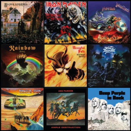 Hard Rock e Heavy Metal: La Collezione Definitiva per Veri Appassionati