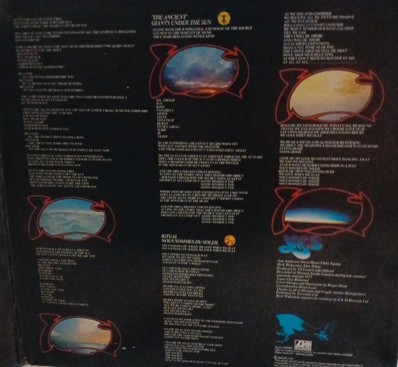 Doppio LP - Yes – Tales From Topographic Oceans