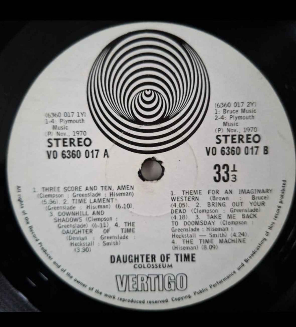 Colosseum – Daughter Of Time - Echoes musicstore