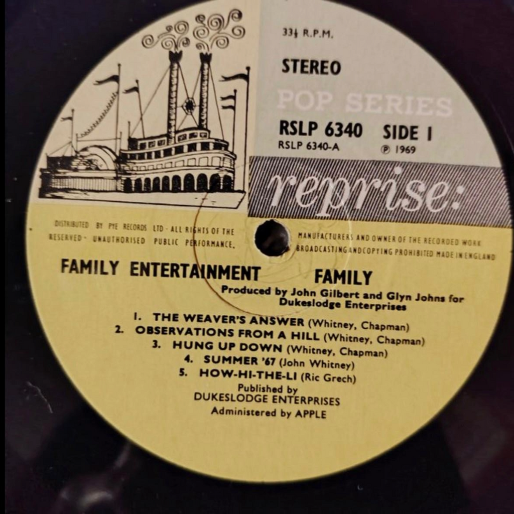 Family  ‎– Family Entertainment - Echoes musicstore