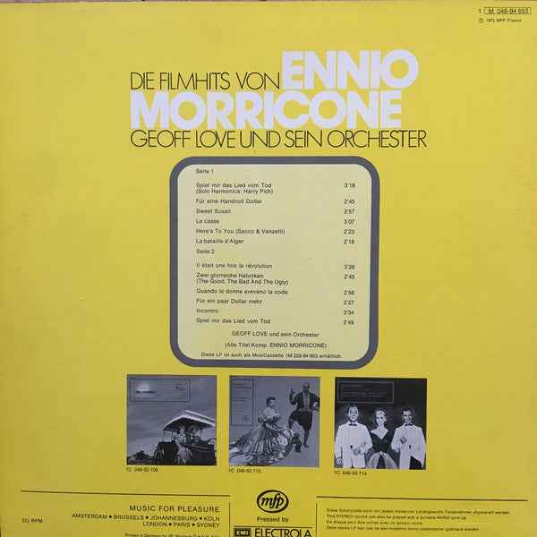 Ennio Morricone - Geoff Love Und Sein Orchester - Theme from Soundtrack - Echoes musicstore