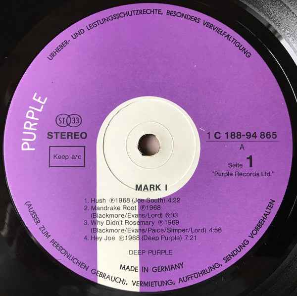 Deep Purple – Mark I &amp; II