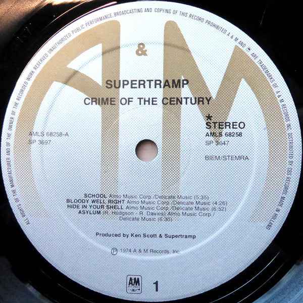 Supertramp – Crime Of The Century