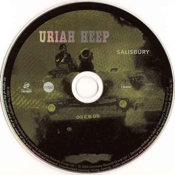 Uriah Heep – Salisbury  CD Expanded DeLuxe Ed.