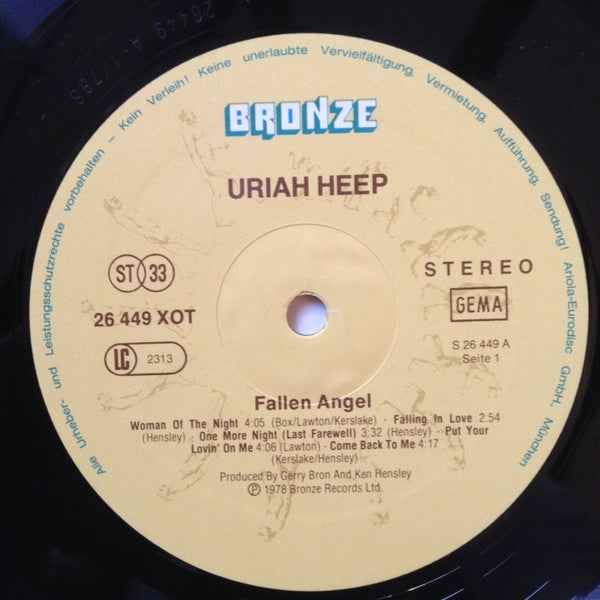 Uriah Heep – Fallen Angel - Echoes musicstore
