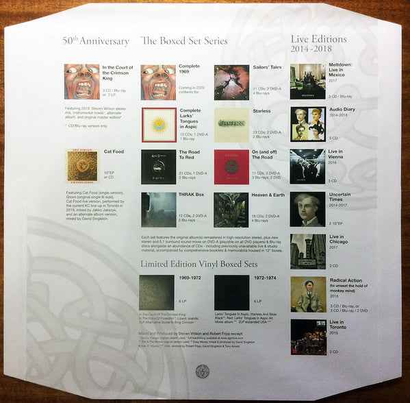 King Crimson – In The Court Of The Crimson King (An Observation By King Crimson) - Echoes musicstore