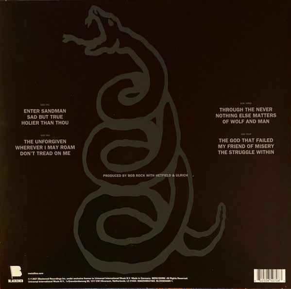 Metallica – Metallica - Echoes musicstore