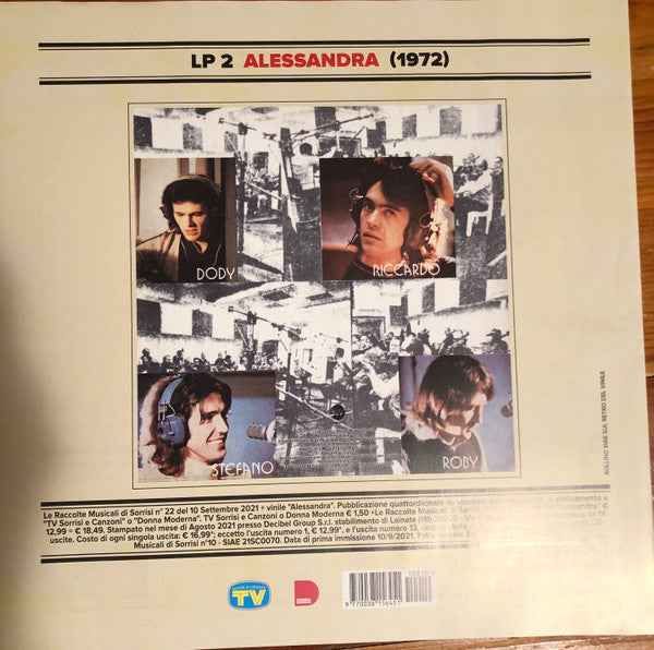 I Pooh – Alessandra ( Ristampa Editoria TV Sorrisi) - Echoes musicstore