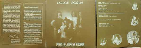 Delirium Dolce Acqua 1971 - Prima Stampa Originale del 1971