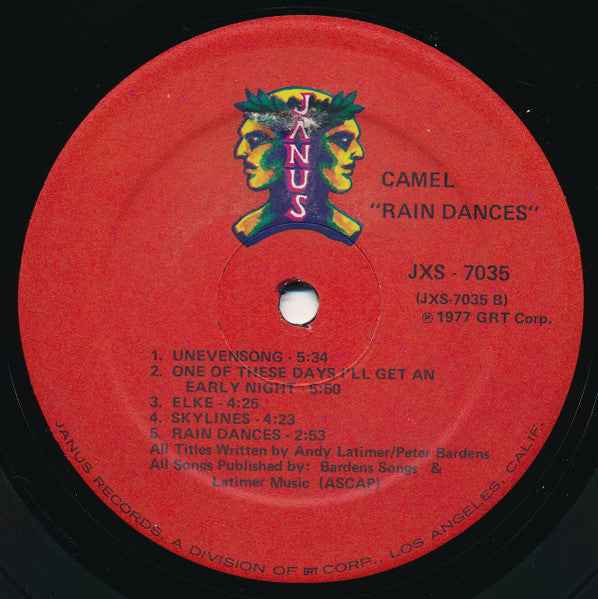 Camel – Rain Dances - Echoes musicstore