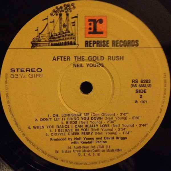 Neil Young – After The Gold Rush - Echoes musicstore