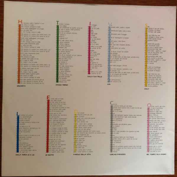 Riccardo Cocciante – Sincerità