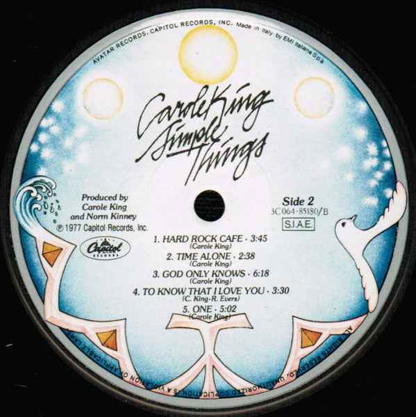 Carole King – Simple Things - Echoes musicstore