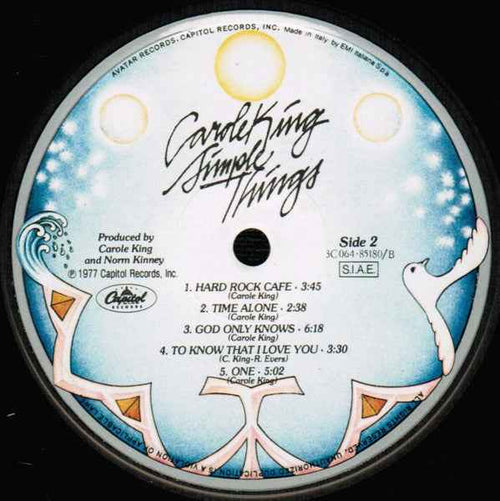 Carole King – Simple Things - Echoes musicstore