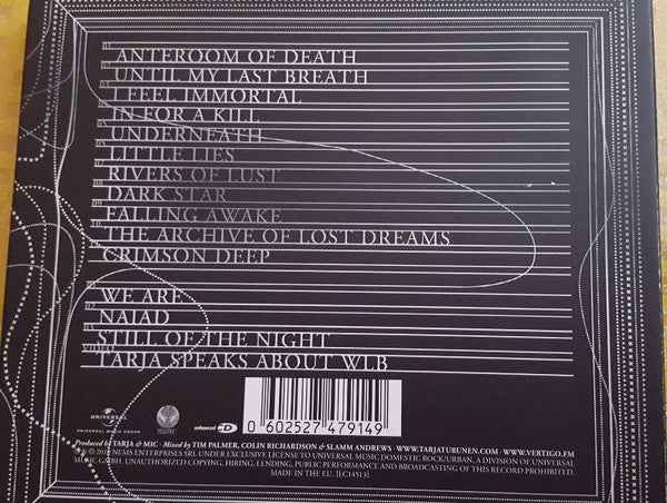 Tarja Turunen - What Lies Beneath - CD DeLuxe Digipak