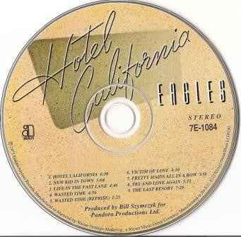 Eagles – Hotel California  CD Replica LP
