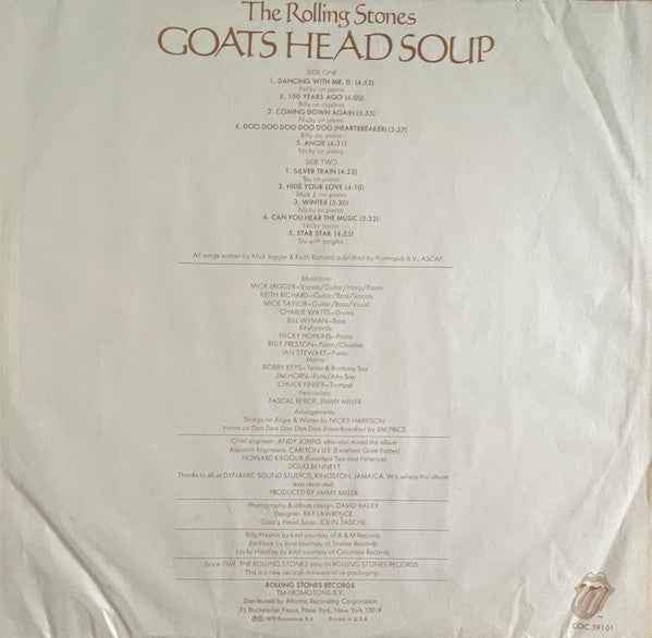 The Rolling Stones – Goats Head Soup - Echoes musicstore