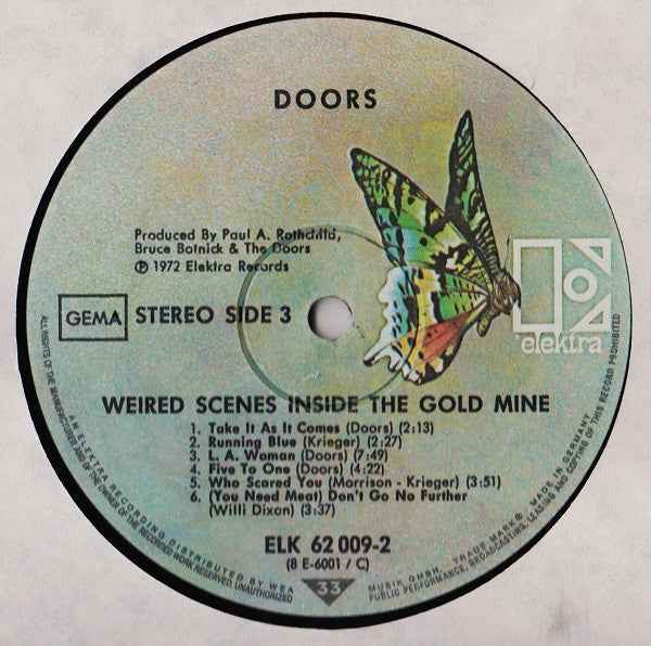 The Doors – Weird Scenes Inside The Gold Mine - Compilation 2 LP - Echoes musicstore