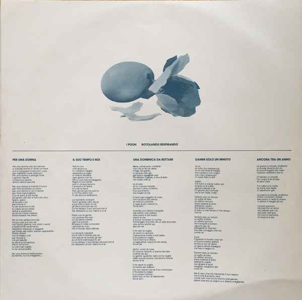 I Pooh – Rotolando Respirando - Echoes musicstore