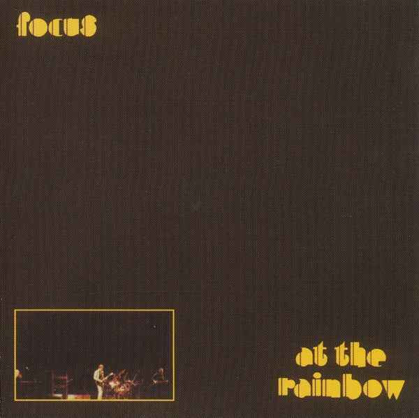 Focus – At The Rainbow  CD