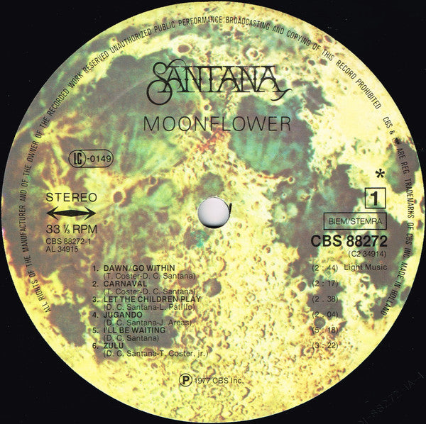 Santana – Moonflower - Echoes musicstore