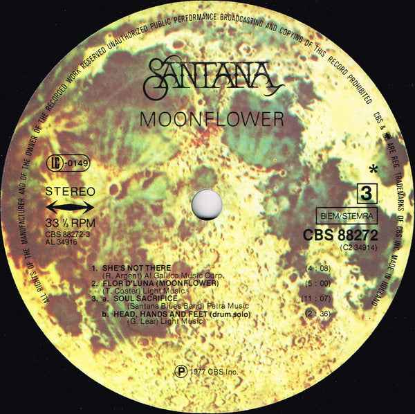 Santana – Moonflower - Echoes musicstore