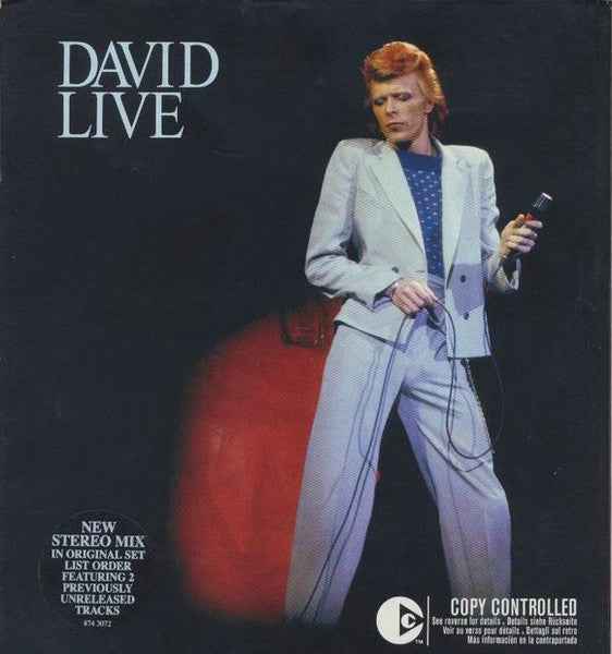 David Bowie – David Live  2X CD