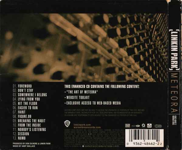 Linkin Park – Meteora  CD Digipak - Echoes musicstore