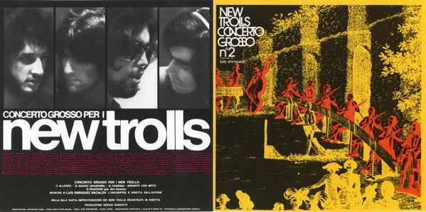 New Trolls – Concerto Grosso Per I New Trolls  1 e 2  CD