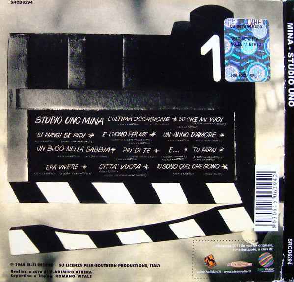 Mina – Studio Uno   CD