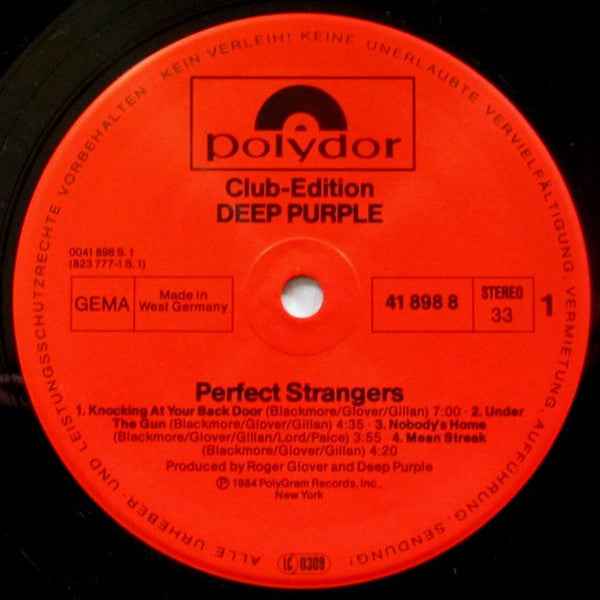 Deep Purple – Perfect Strangers - Echoes musicstore