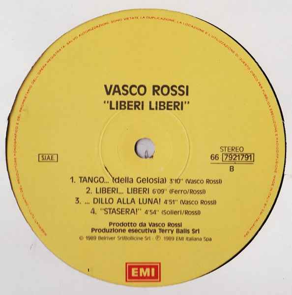 Vasco Rossi – Liberi Liberi - Echoes musicstore