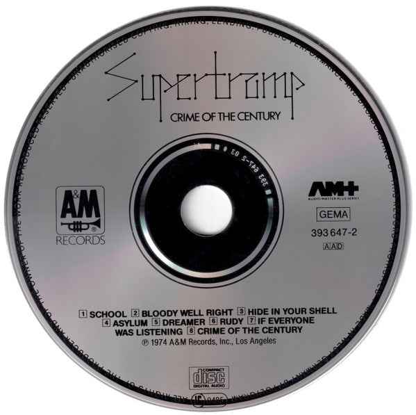 Supertramp – Crime Of The Century  CD