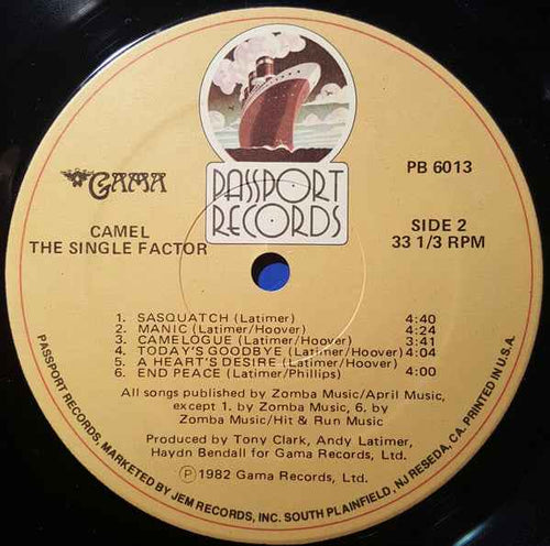 Camel – The Single Factor - Echoes musicstore