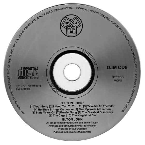 Elton John – Elton John - Echoes musicstore