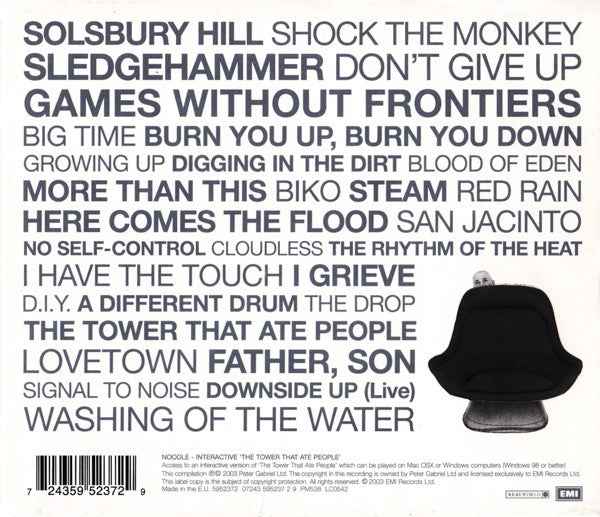 Peter Gabriel – Hit    CD