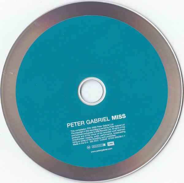 Peter Gabriel – Hit    CD