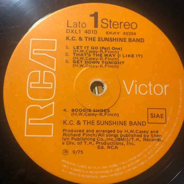 KC & The Sunshine Band – K.C. & The Sunshine Band
