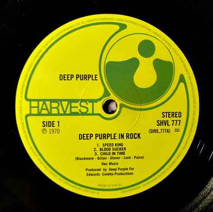 Deep Purple – Deep Purple In Rock - Echoes musicstore