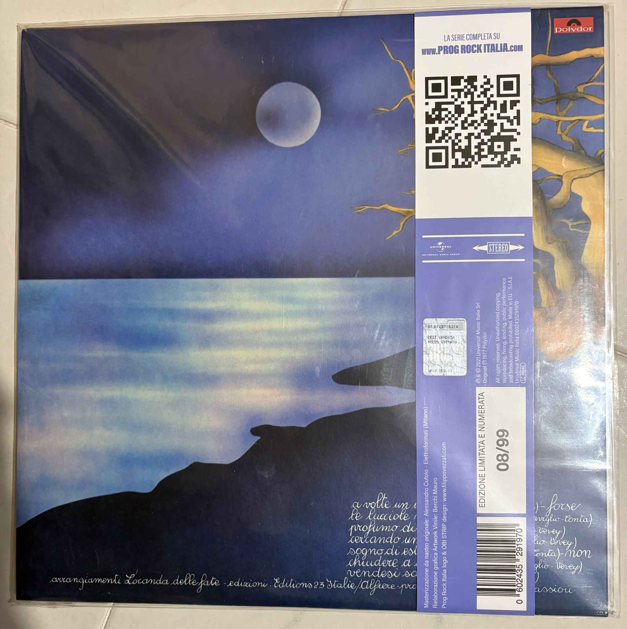 Locanda Delle Fate album vinile – Forse Le Lucciole Non Si Amano Più