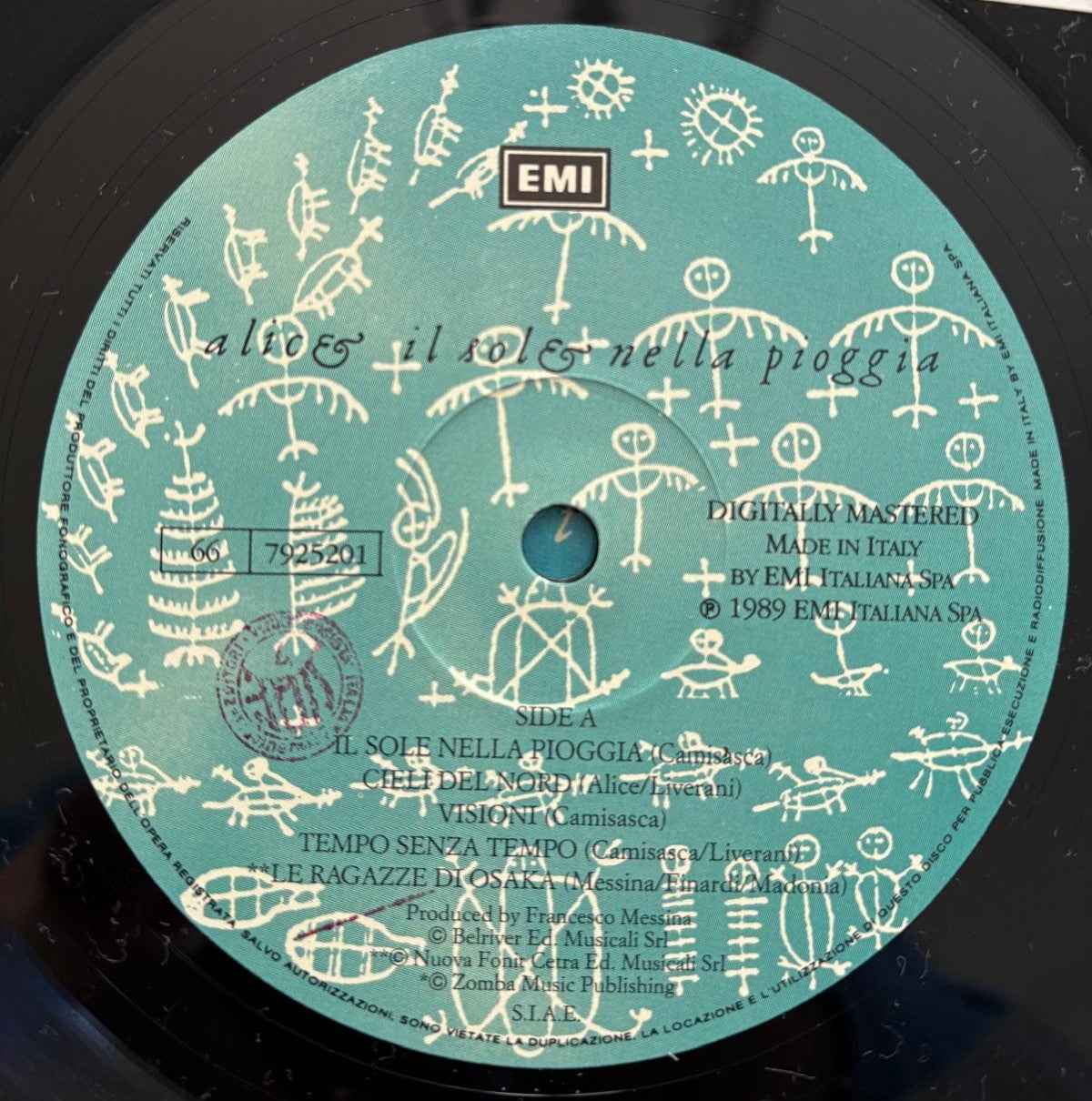 Alice  – Il Sole Nella Pioggia VG/EX