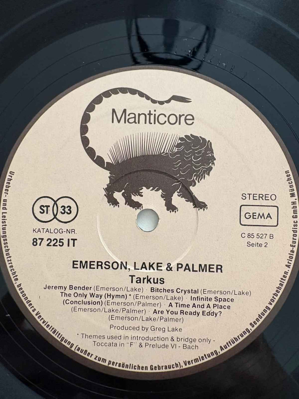 Emerson, Lake & Palmer – Tarkus - Echoes musicstore