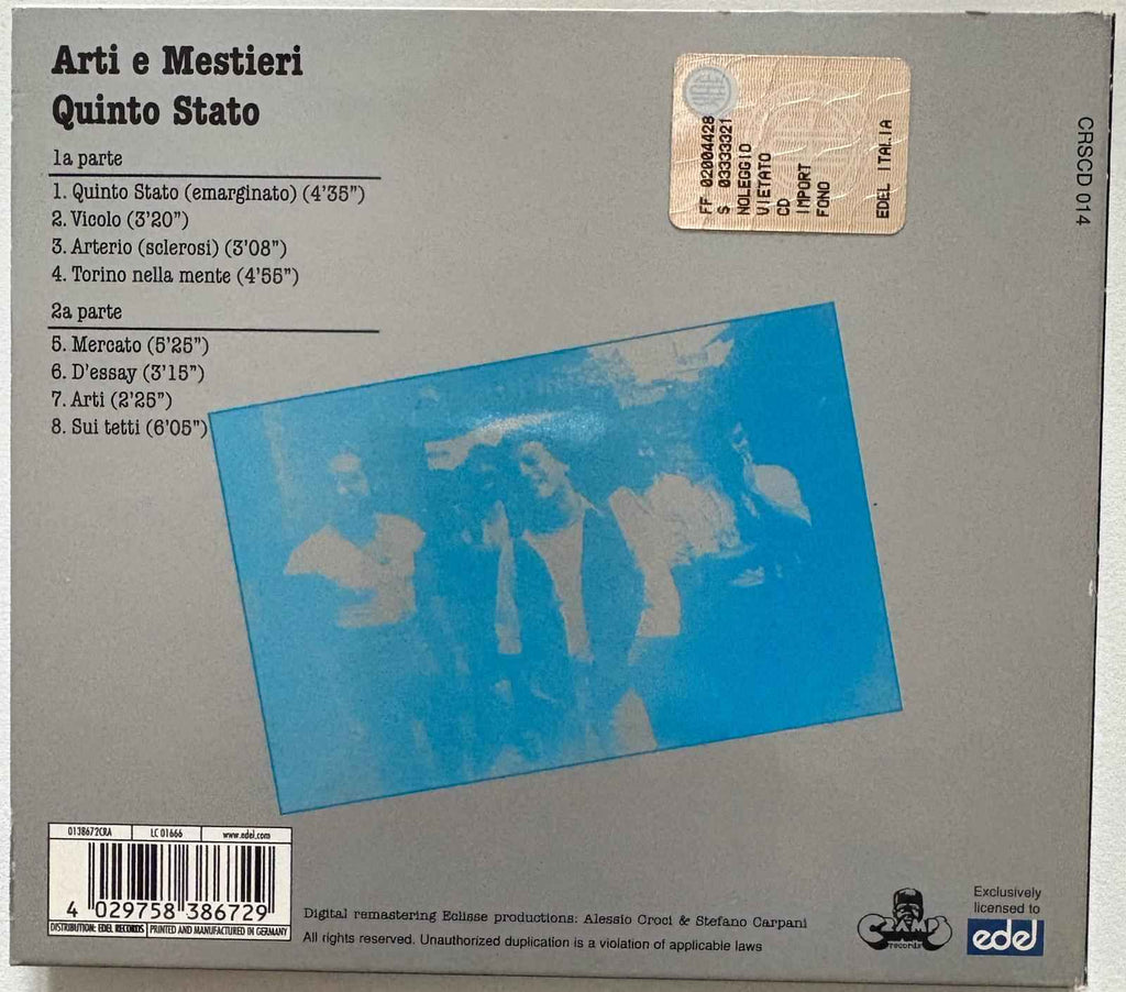 Arti E Mestieri – Quinto Stato