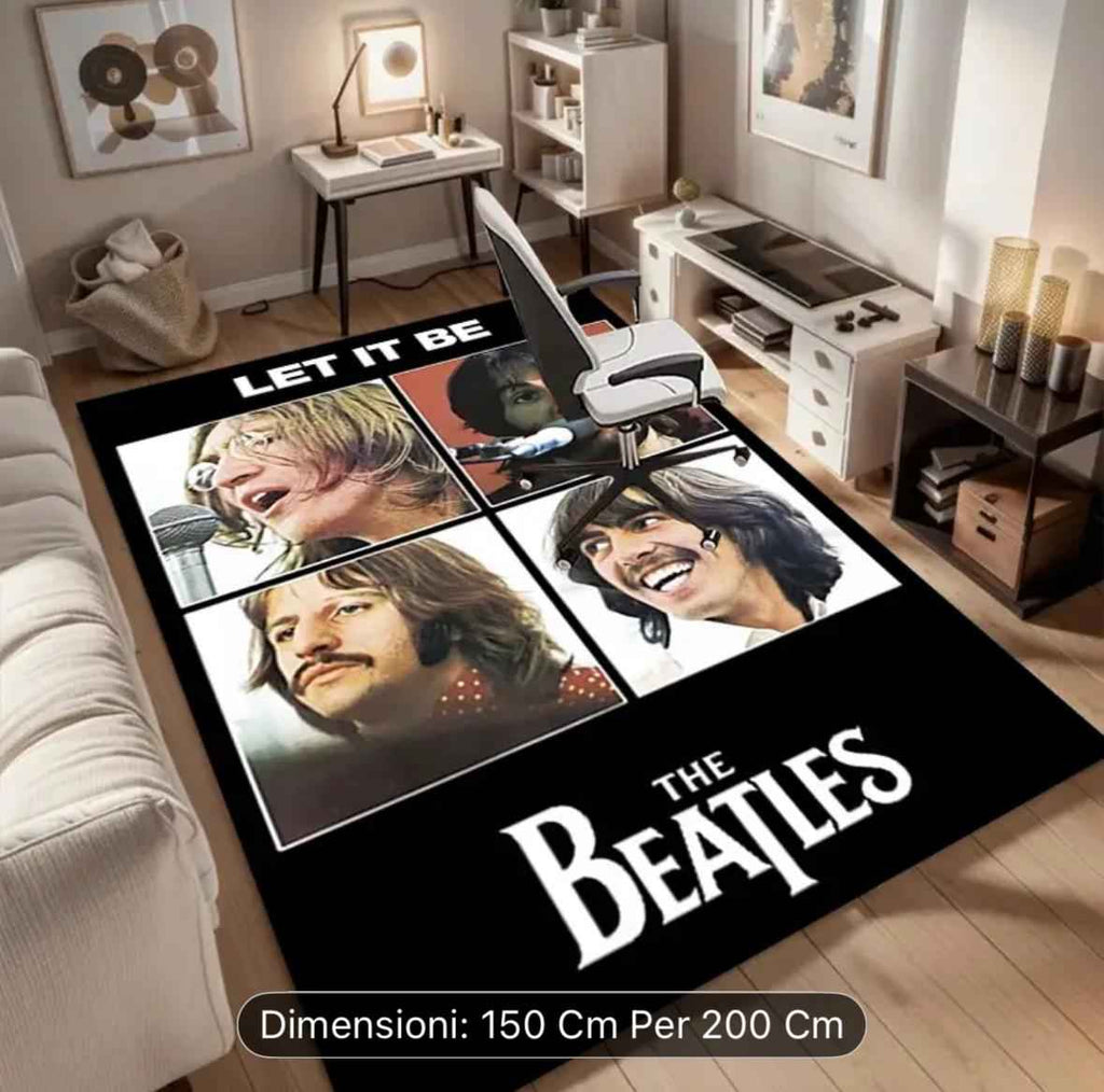 Tappeto Let It Be The Beatles  Cm 200 x cm 150