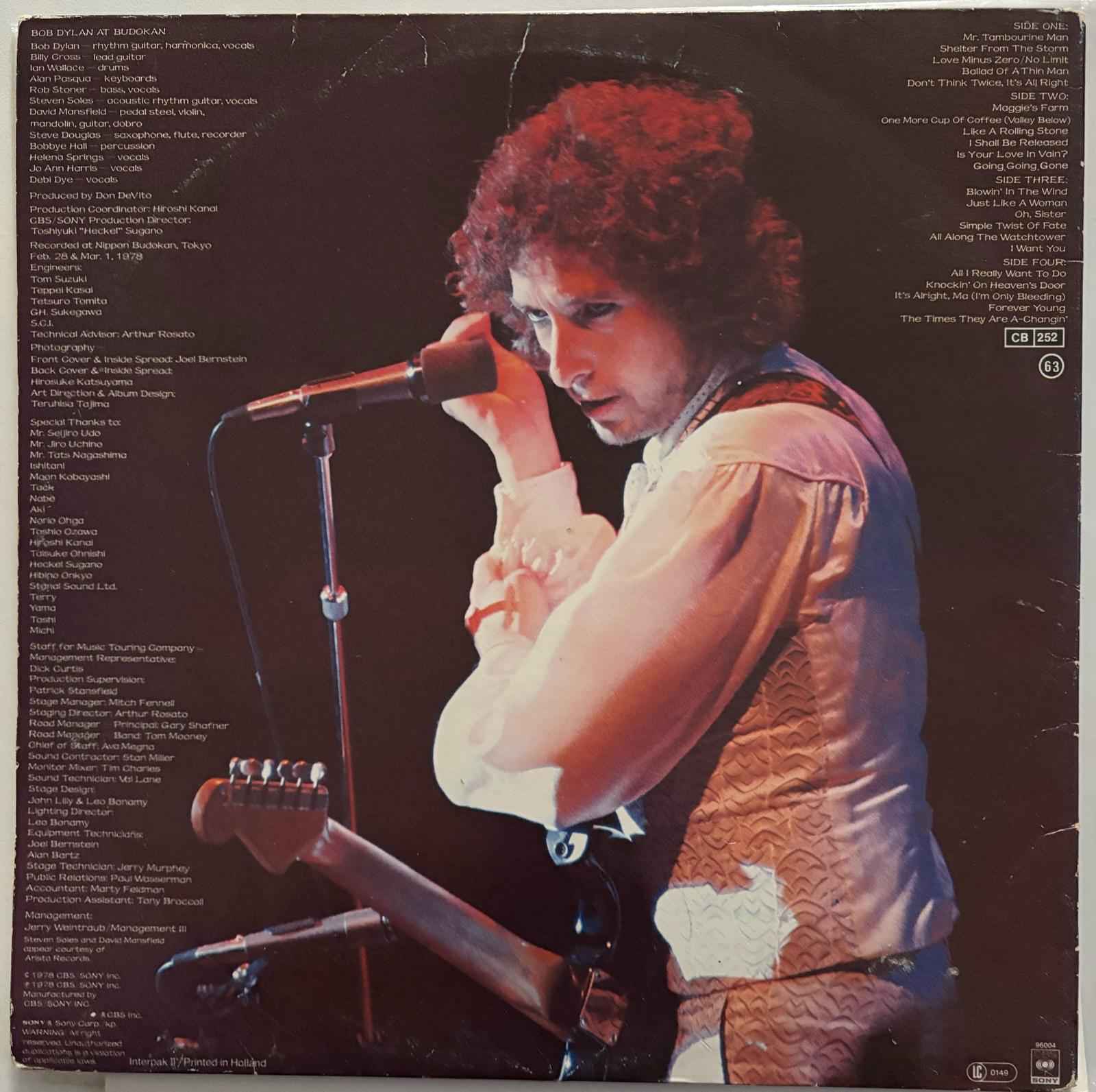 Bob Dylan – Bob Dylan At Budokan