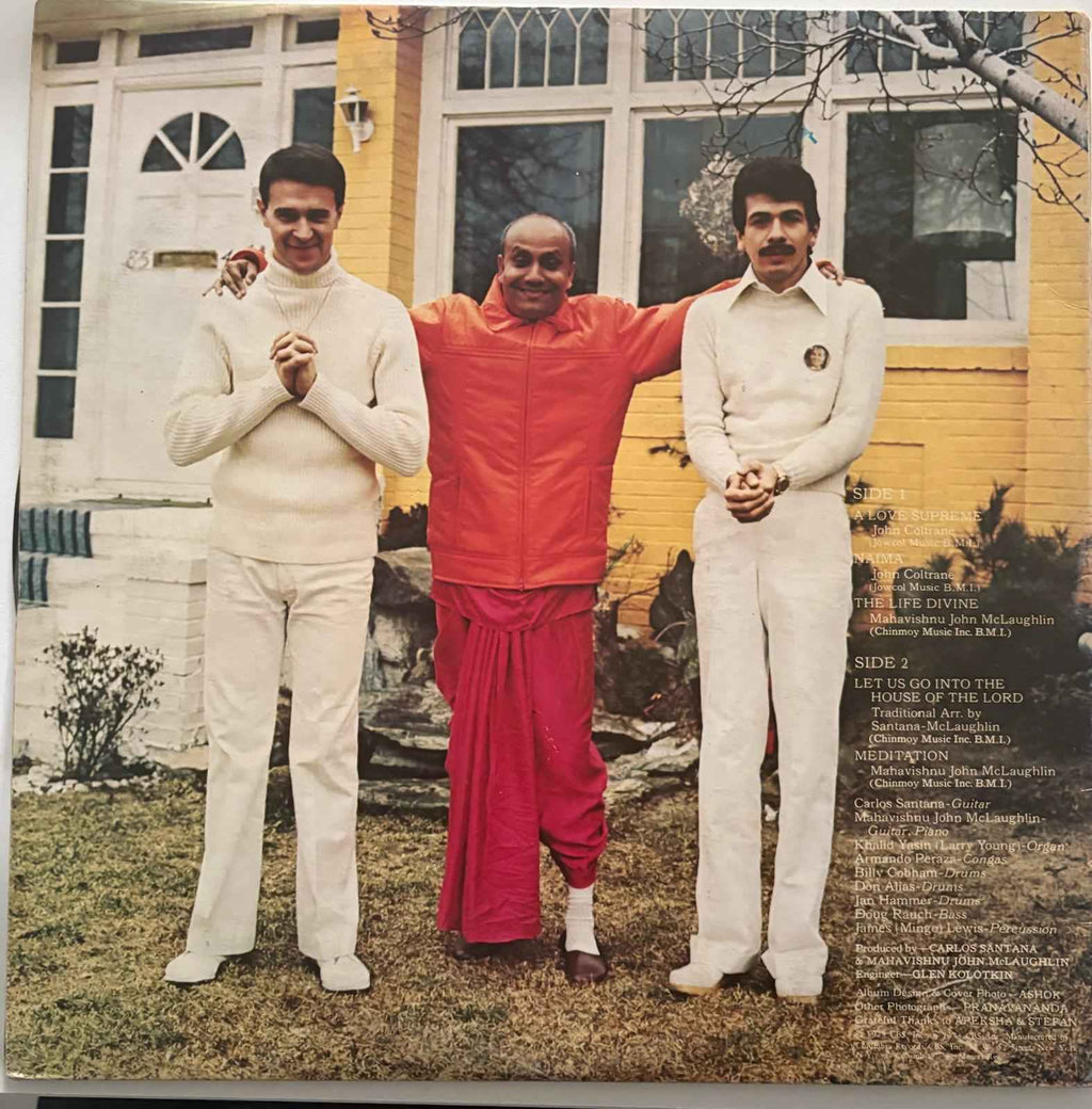Carlos Santana &  Mahavishnu John McLaughlin – Love Devotion Surrender - Echoes musicstore