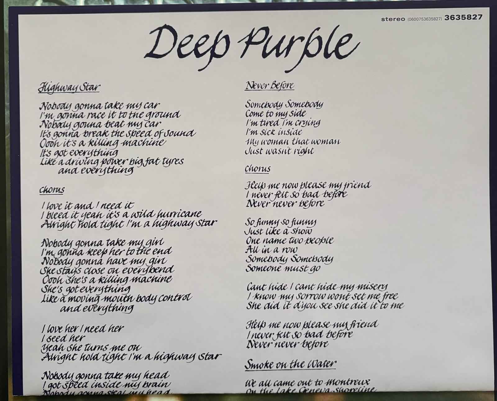 Deep Purple – Machine Head - Echoes musicstore