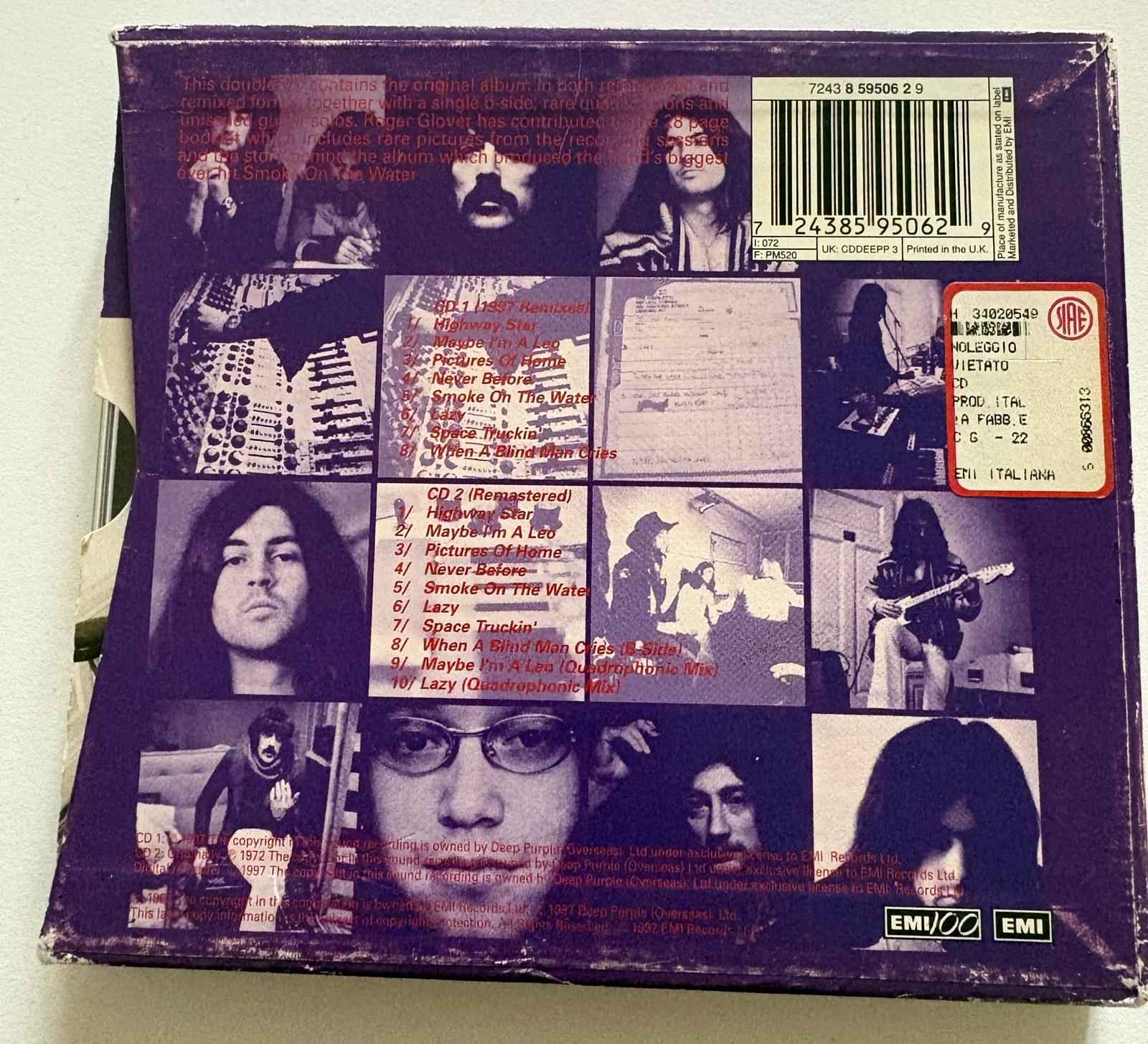 Deep Purple – Machine Head   CD 25th Anniversary Edition - Echoes musicstore