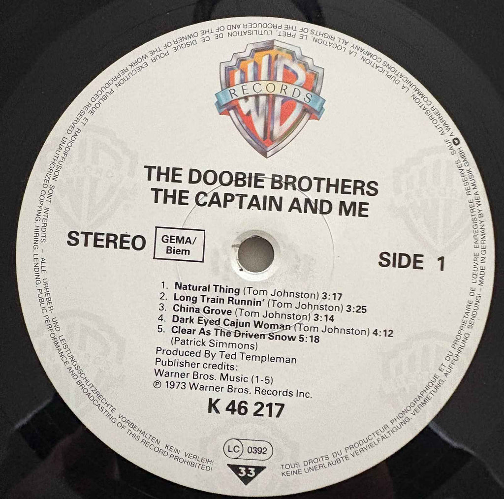The Doobie Brothers – The Captain And Me - Echoes musicstore