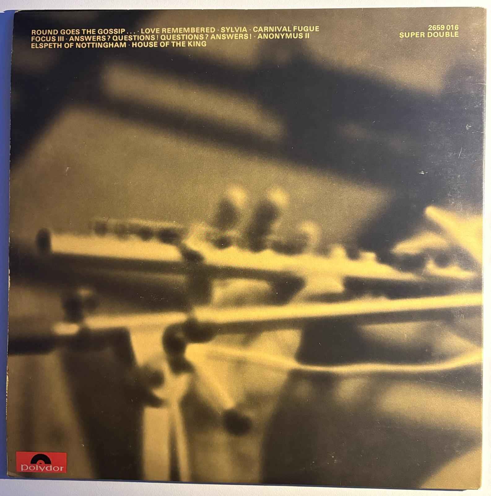 Focus – Focus 3 - Echoes musicstore